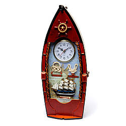 Ключниця настінний годинник "Шлюпка"