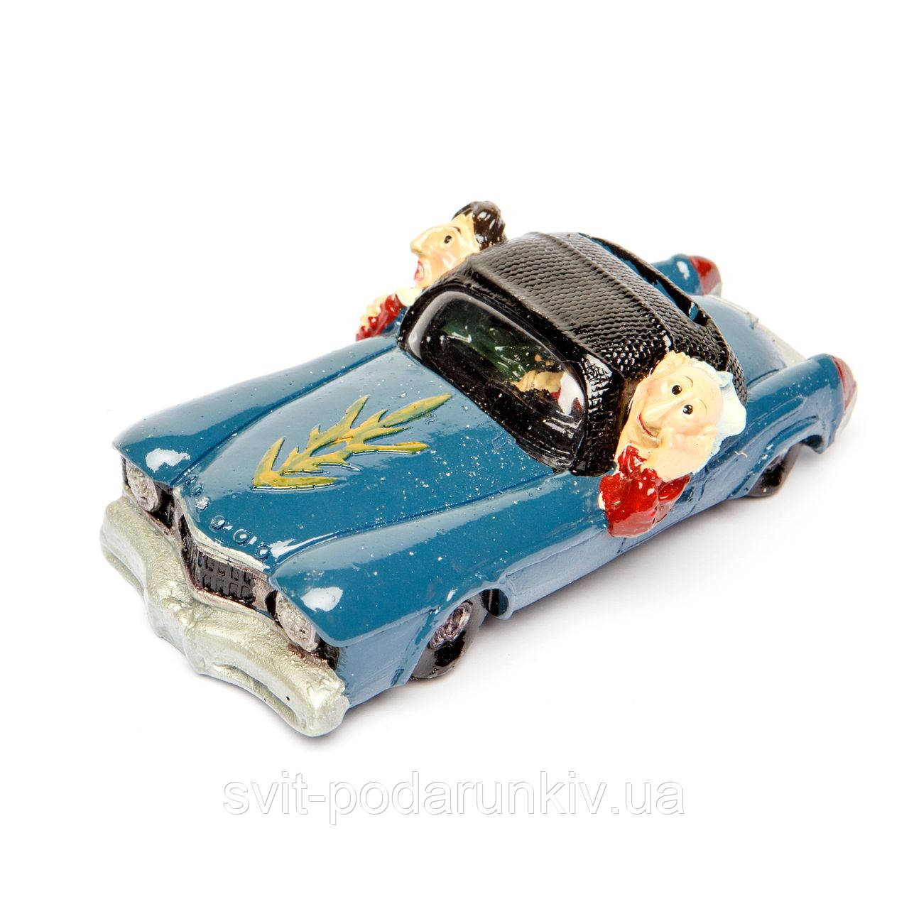 Скарбничка синя "На спорткарі" XF003, фото 1