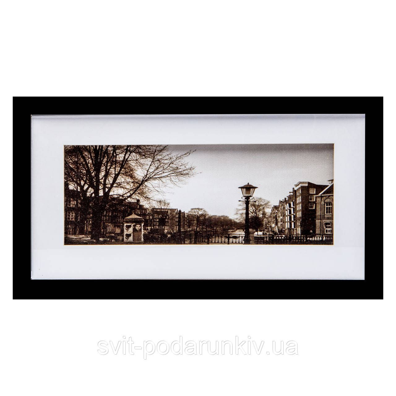 Картина з ретро фотографією 23*43 B-80-19 (чорний, білий), фото 1