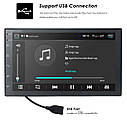 Двухдінова автомагнітола 6601 MP5 1GB RAM 16GB ROM Android 9.0 + GPS + камера заднього виду, магнітола 2 ДІН, фото 7