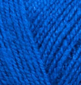 Нитки пряжа для в'язання акрилова SEKERIM BЕBЕ Шекерім бебі № 141 - волошка