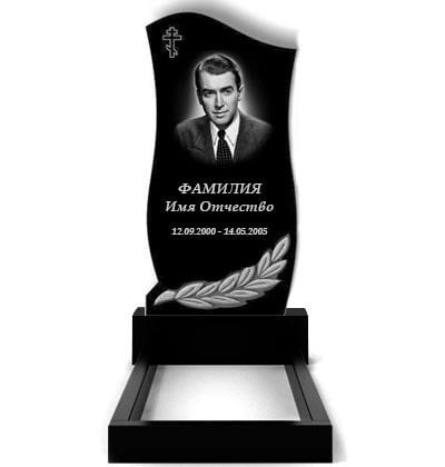 Пам'ятник на могилу із граніту (120*60*5) Р-63