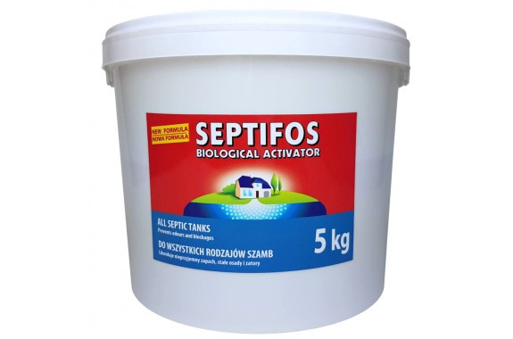 Біопрепарат для септиків Septifos vigor 5кг(Економне пакування) Доставка безкоштовна