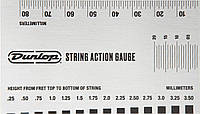 Линейка для гитары Dunlop DGT04 System 65 String Action Gauge