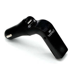 Автомобільний FM модулятор M7 14045 | Авто FM трансмітер з Bluetooth Black