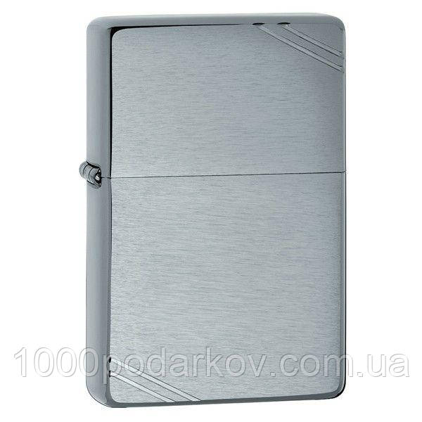 Запальничка Zippo 230 Classic Brushed Chrome