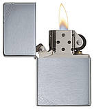 Запальничка Zippo 230 Classic Brushed Chrome, фото 2