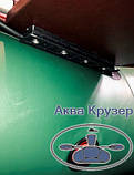 Опора для сидіння (лікпаз) рухома для надувних човнів ПВХ, колір чорний, фото 6