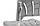 Комплект дитячих меблів Cubby Olea Grey, фото 10