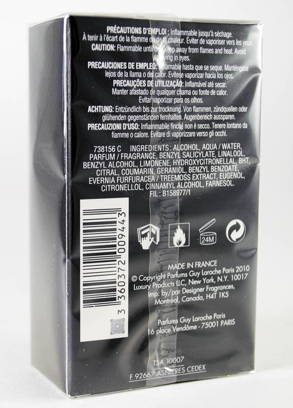 Guy Laroche Drakkar Noir Туалетная вода EDT 100ml (Гай Ларош Драккар ...