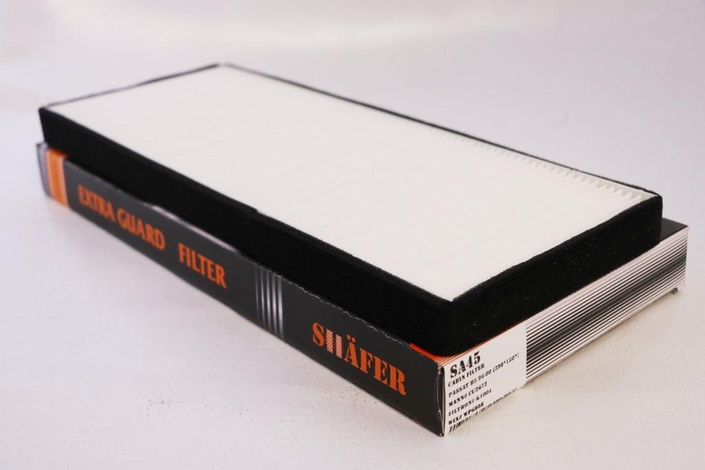 Фільтр салонний SHAFER SA45 (SCT SA1119) VW Passat B5 96-00, Audi A4, A6 96-00 (390*150*25)