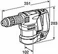 Відбійний молоток Makita HK 1820, фото 2