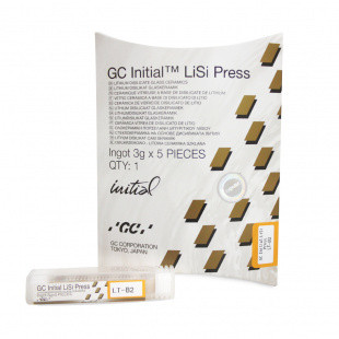 INITIAL LiSi Press LT-B2 (Инишиал Лісі) Прес кераміка упаковка: 5 шт (1 таблетка 3г) GC