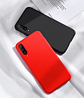 Чохол Silicone Case Full для Samsung Galaxy A01 A01 A015 червоний (сасунг а01), фото 8