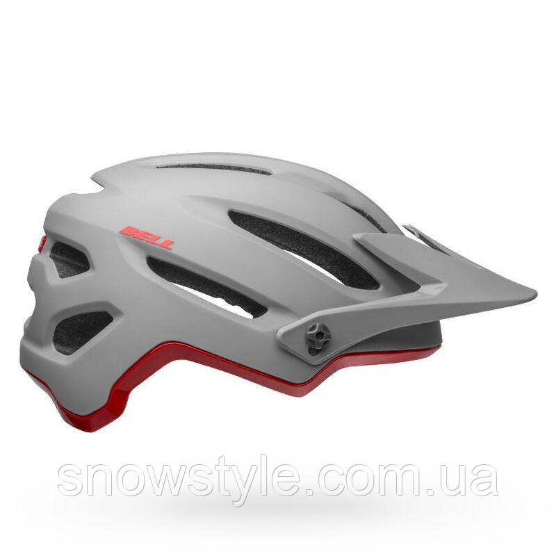 Велосипедный шлем Bell 4Forty MIPS Helmet Cliffhanger Matte/Gloss Gray/Crimson Small (52-56cm), фото 1