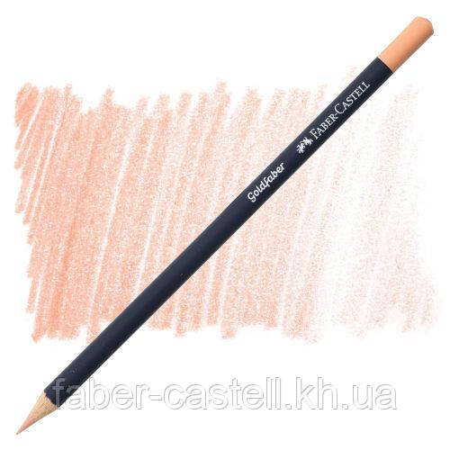 Кольоровий олівець Faber-Castell Goldfaber колір світло-телісний No132 (Ligh Flesh), 114732, фото 1