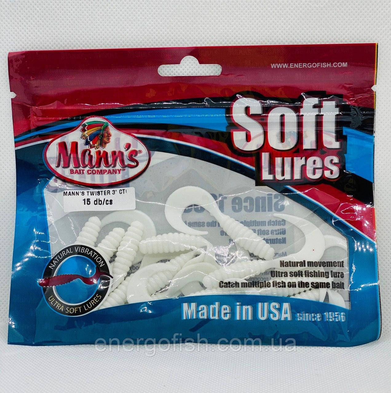 Силікон mann's Twister 3' CTG W, фото 1