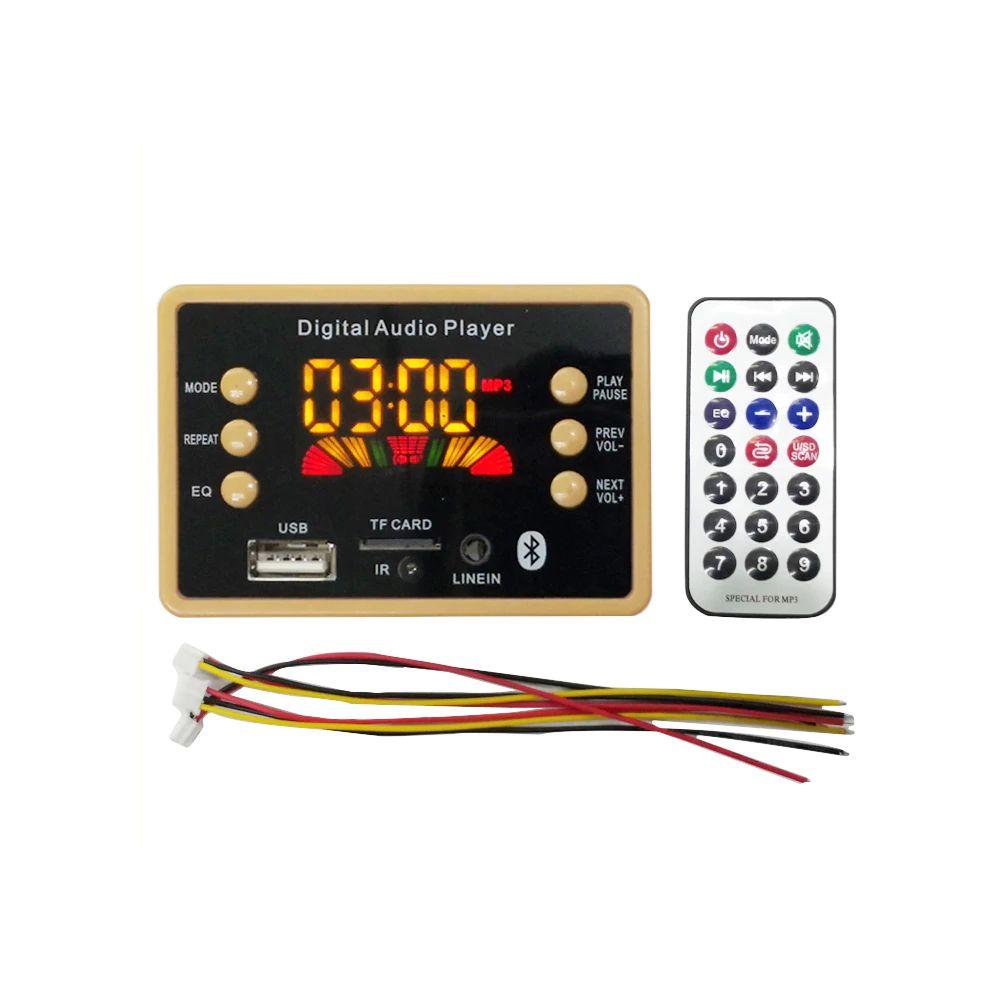 Mp3 модуль з bluetooth 5.0, FM радіо, USB, microSD, модель JQ-D101BT, фото 1