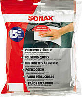 Серветки паперові SONAX 422200 (уп 15 шт.) д/полірування кузова