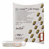 INITIAL LiSi Press MT-A2 (Инишиал Лісі) Прес кераміка упаковка: 5 шт (1 таблетка 3г) GC
