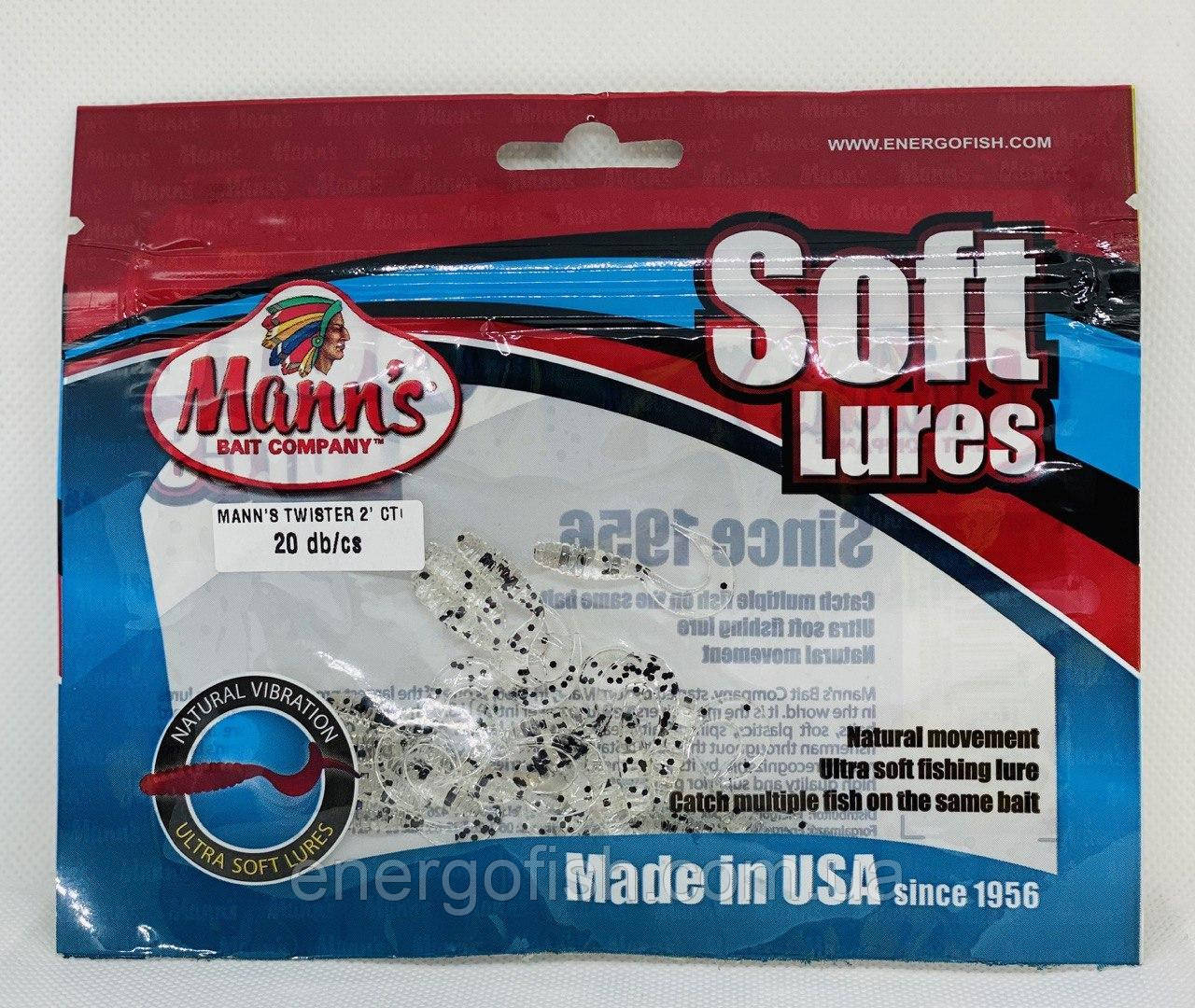 Силікон mann's Twister 2' CTG CP, фото 1