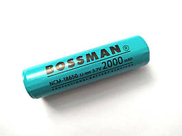 Акумулятор Bossman NCM-18650 H 2000mAh