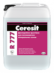 Ceresit R 777 (10л) Ґрунтовка для впитуючих бетонних, цеменнтно-піщаних основ.