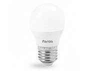 7W Светодиодная лампа Feron E27 4000K шарик