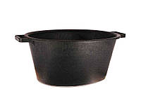 Таз будівельний. 30л темний овал