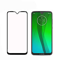 Защитное стекло LUX для Motorola Moto G7 / G7 Plus Full Сover черный 0,3 мм в упаковке