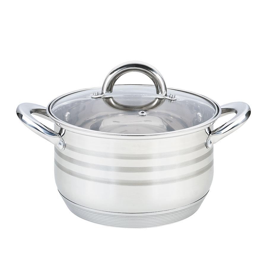 Кастрюля с крышкой Maestro MR-3512-24 объем 6.5 литра