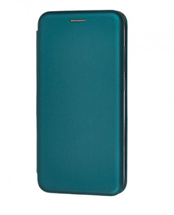 Чехол книжка Level для Huawei Y7p Midnight green