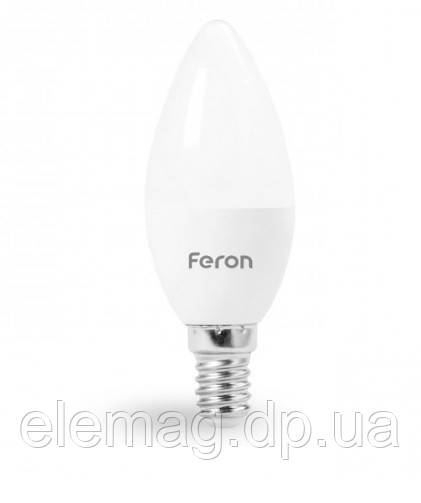4W Світлодіодна лампа Feron-свічка E14 4000K
