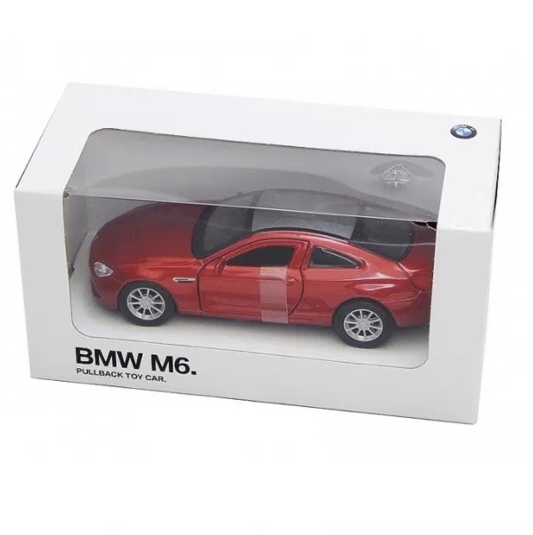Оригінальна інерційна модель авто BMW M6 Coupe, Scale 1:41 (80422413805)