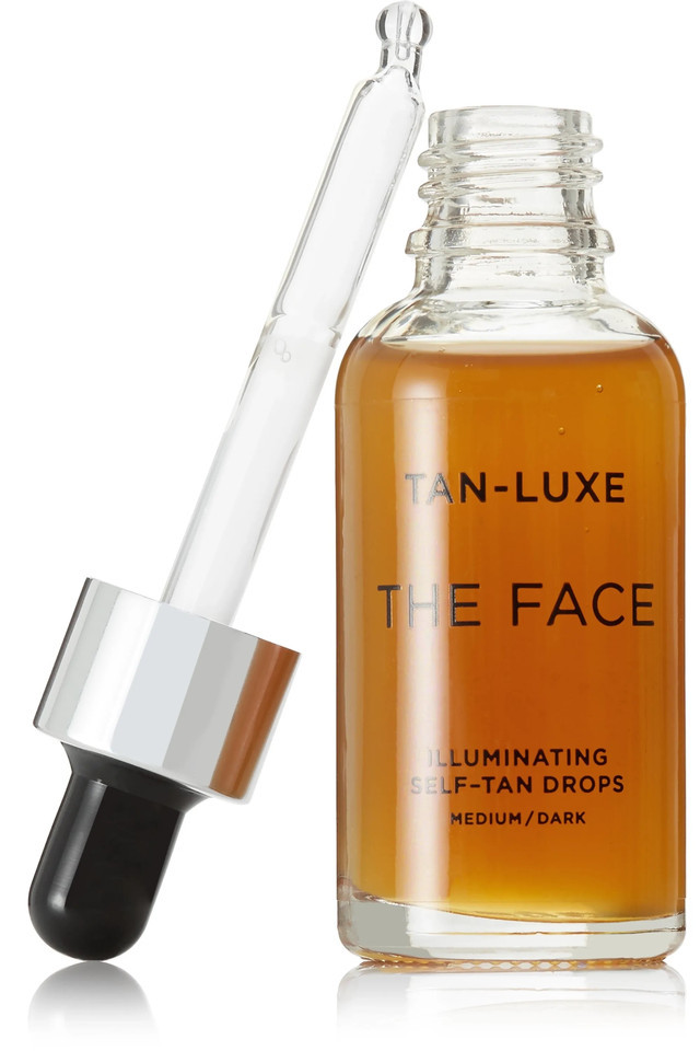 Краплі для автозасмаги обличчя Tan-Luxe The Face Illuminating Self-Tan Drops Medium/Dark 30 мл