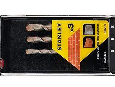 Набір свердел для бетону SDS+ 5/6/8х110 мм STANLEY 3 шт.
