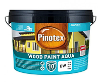 Краска для деревянных фасадов Pinotex Wood Paint Aqua (Пинотекс Вуд Паинт Аква) 9л