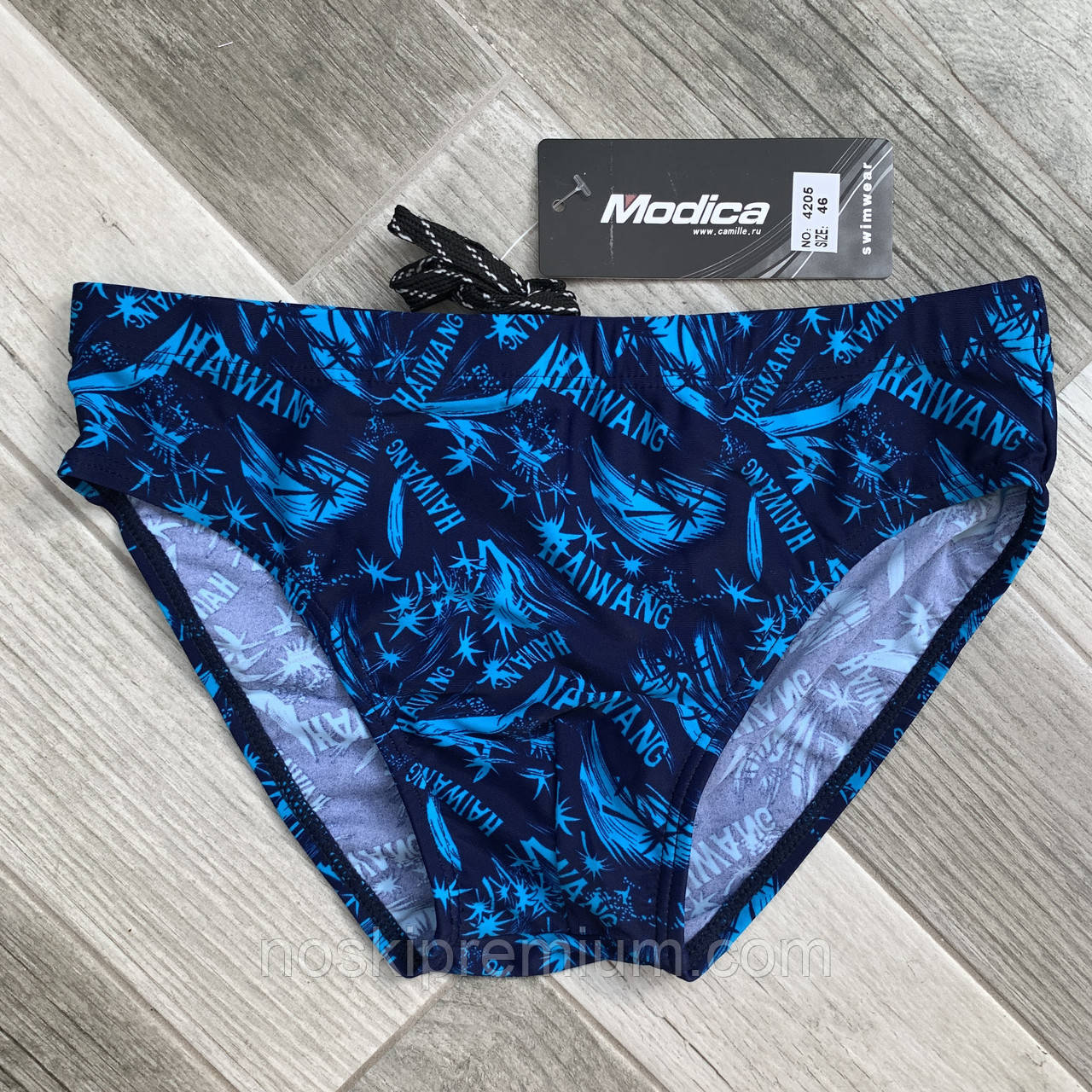 Плавки купальні підліток Modika, 38-46 розмір, сині, 4205, фото 1