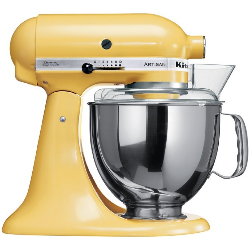 Планетарний міксер KitchenAid 5KSM150PSEMY ARTISAN, 4.83 л, жовтий