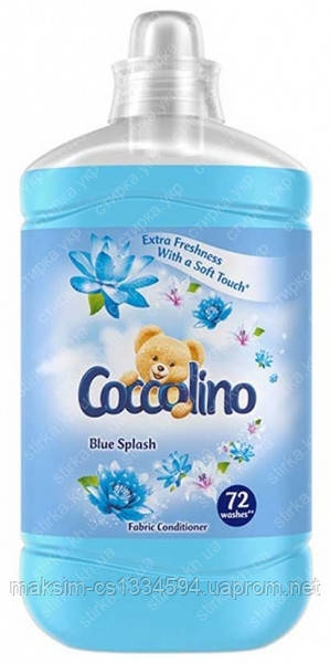 Coccolino Blue Splash - ополіскувач для білизни 1800 мл