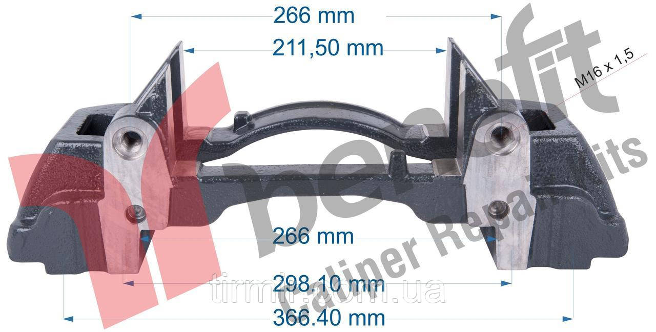 10503 Скоба тримач супорту Knorr SK7, K012619 BPW 05.362.79.62.0, фото 1