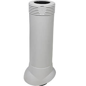 Фанова труба каналізації, Вентиляційний вихід термоізольований 110/160/500мм, Finland Світло-сірий RAL7040