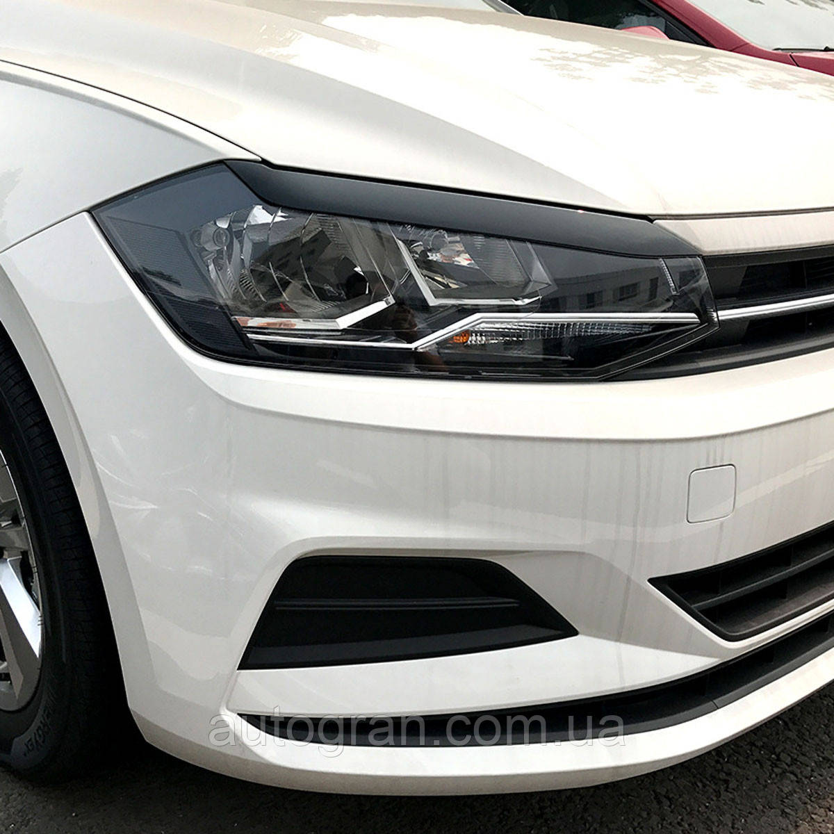 Реснічки на фарVW Volkswagen Polo 2018