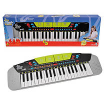 Дитячий електросинтезатор Сучасний стиль (37 клавіш, 54х17 см) Simba 6835366