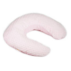 Подушка для вагітних і годування Twins Minky 53х60 см, рожева
