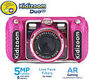 Дитячий фотоапарат із відео записуванням рожевий Vtech Kidizoom Camera DUO DX Digital, фото 2