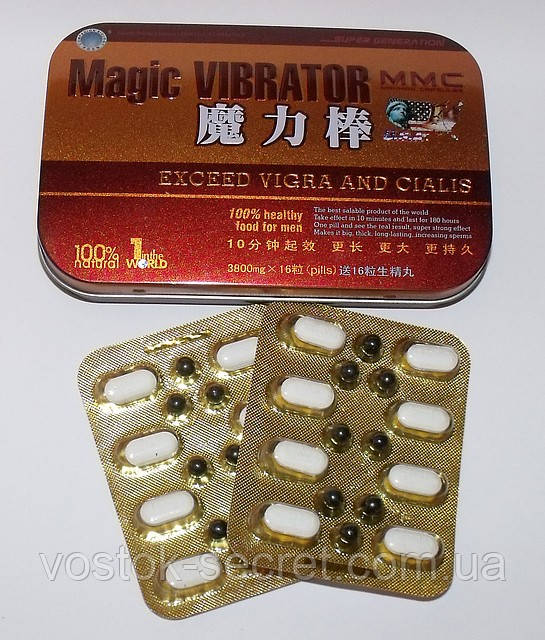 Препарат для потенції Йохімбін (Йохімбе), Magic Vibrator