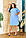 Літня легка сукня БАТАЛ (великі розміри), арт N176, колір зелений хакі, фото 5