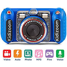 Дитячий фотоапарат із відео записом синій Vtech Kidizoom Camera DUO DX Digital