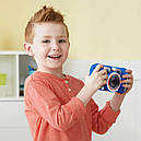 Дитячий фотоапарат із відео записом синій Vtech Kidizoom Camera DUO DX Digital, фото 8